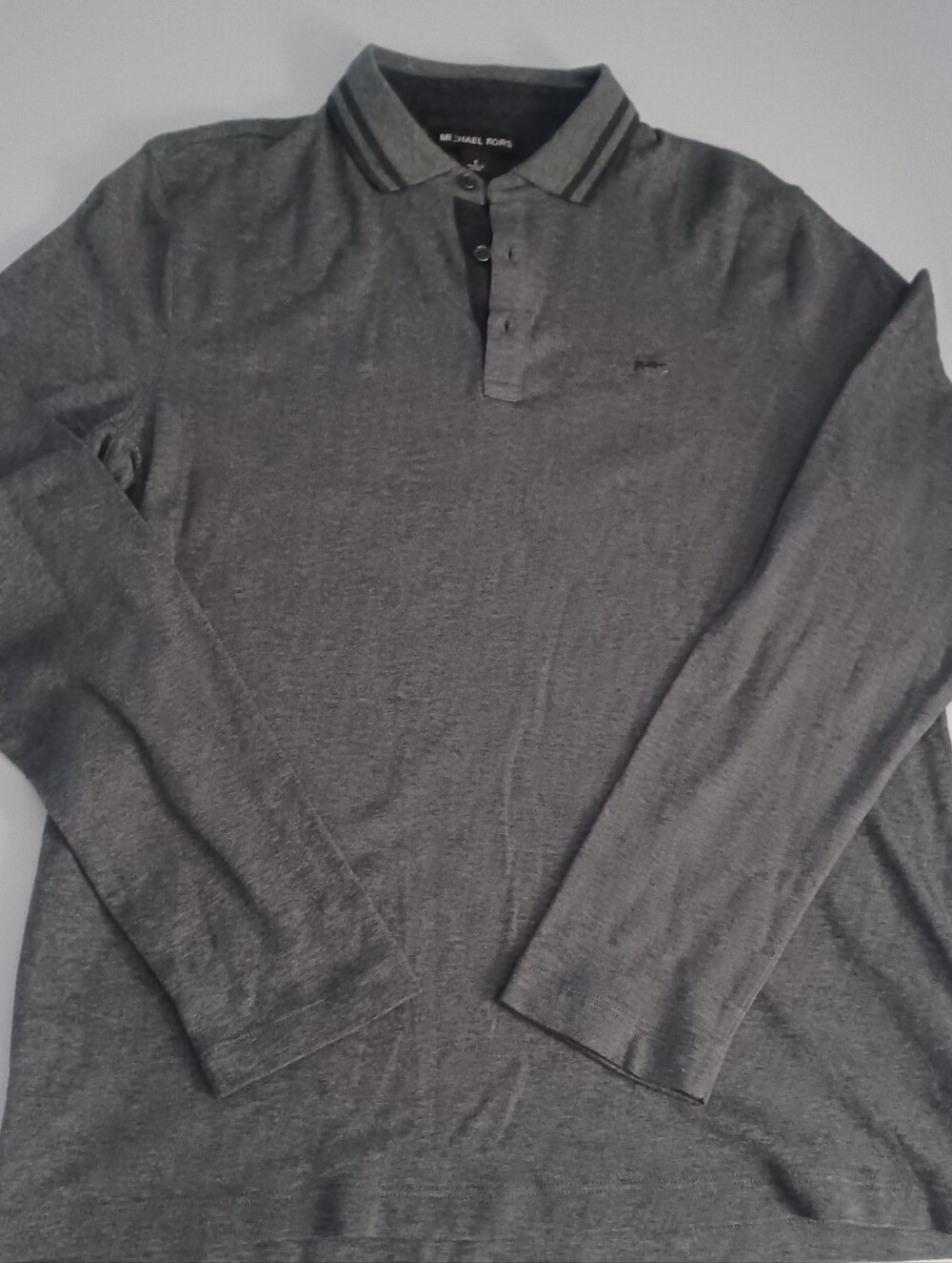 Michael Kors Polo Long Sleeve Men's Sz S